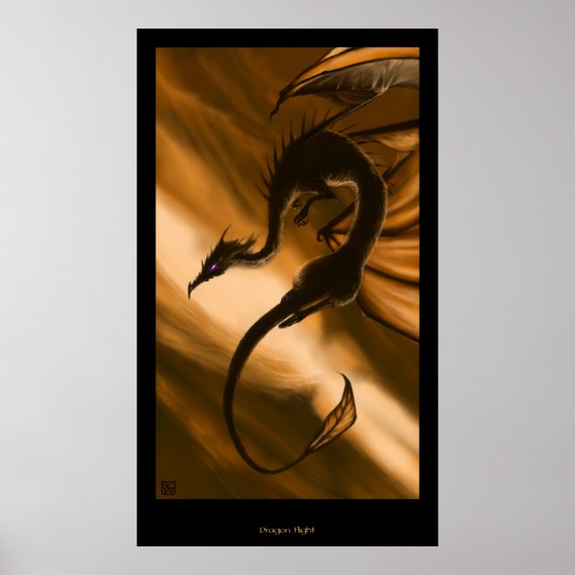 Dragon Flight Poster (Framsidan)