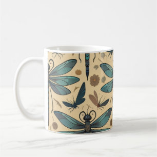 Dragon fly kaffemugg