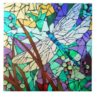 dragon-fly, libélula kakelplatta