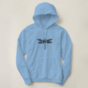 'Dragon-Fly_Woman's_Hooded_Sweatshirt Tröja