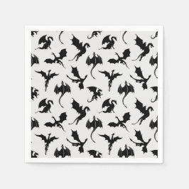 Dragon Födelsedagsfest Pappersservett