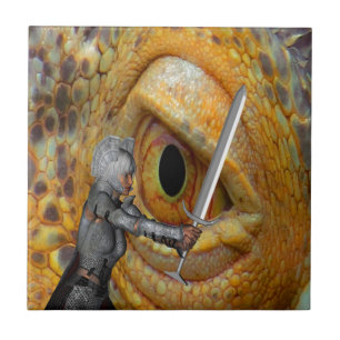 Dragon Folk tale Kakelplatta