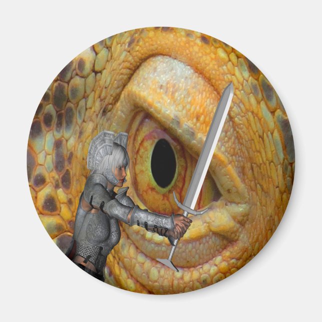 Dragon Folk tale Magnet (Framsidan)