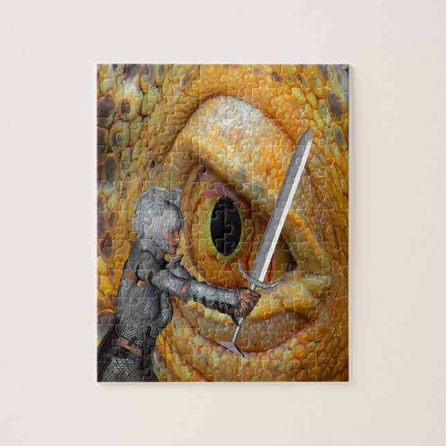 Dragon Folk tale Pussel (Vertikal)