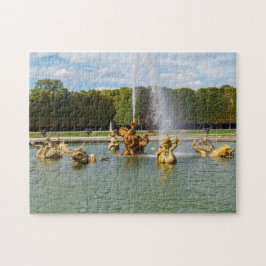 Dragon Fontän i Versailles-trädgården - Frankrike Pussel