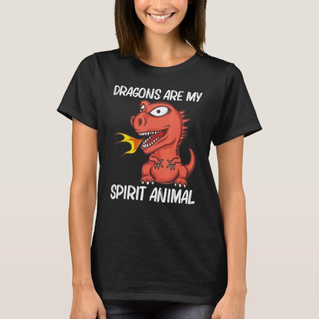 Dragon För manar Women Fire Breathing Creator 2 T Shirt (Framsida)