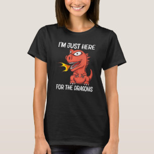 Dragon För manar Women Fire Breathing Creator T Shirt