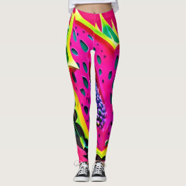 Dragon Fruit Dream Leggings