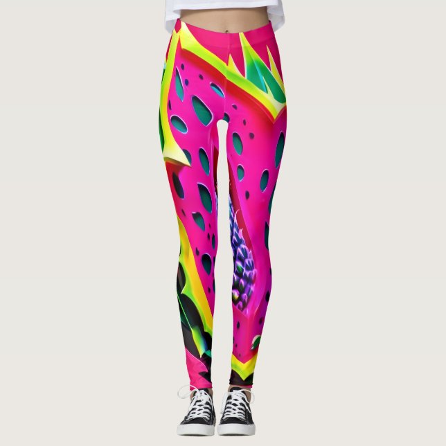Dragon Fruit Dream Leggings (Framsida)