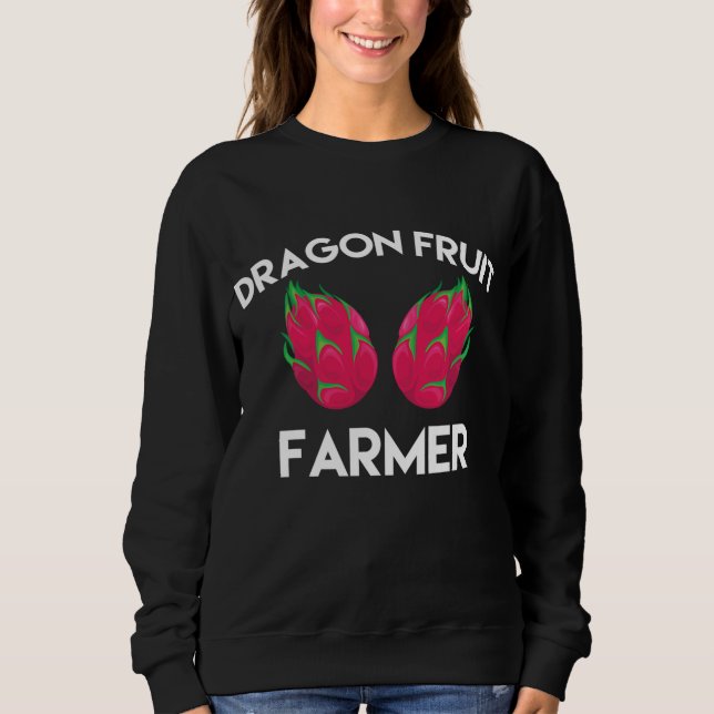 Dragon Fruit Farmer Outfit Kärlek Tropical Food T Shirt (Framsida)
