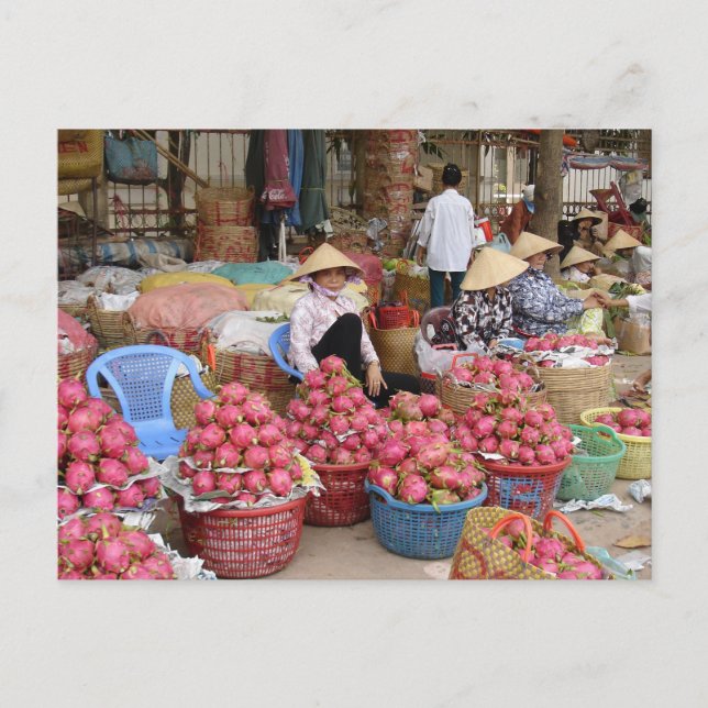 Dragon Fruit for Sale Vykort (Framsida)