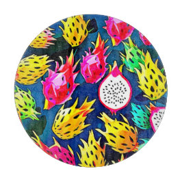 Dragon Fruit Mönster Art