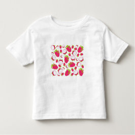 Dragon Fruit Mönster T Shirt