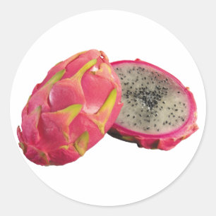 Dragon Fruit Runt Klistermärke