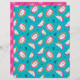 Dragon Fruit Scrapbook Papper