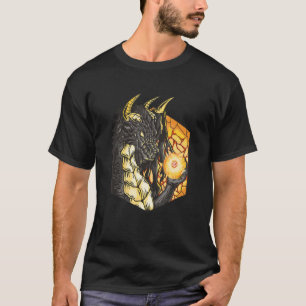 Dragon Gamer Dungeon Medieval Roleplay Bevackert T Shirt