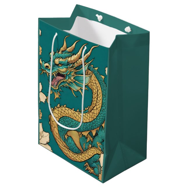 Dragon Gift Bag (Framsidan Vinklad)