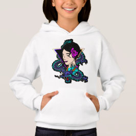 Dragon Girl Pullover Hoodie T Shirt