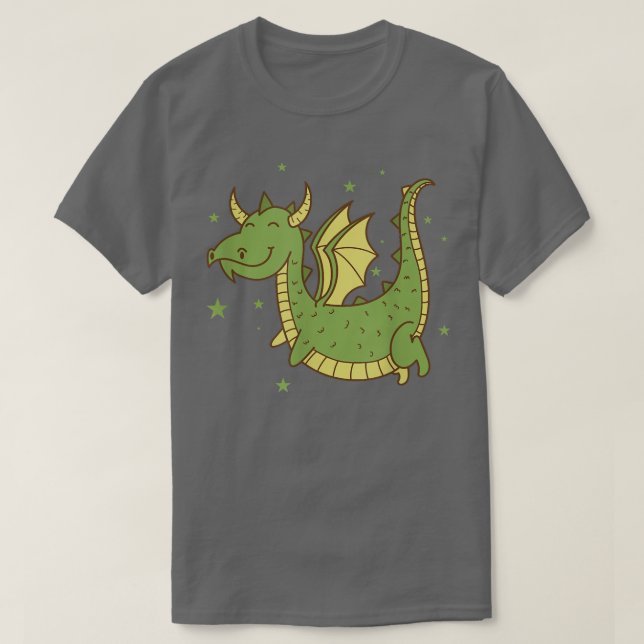 Dragon gläds åt fantastiska Creature Fire Fairy Ta T Shirt (Design framsida)