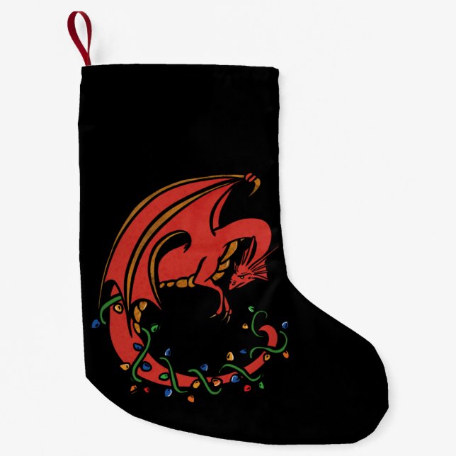 Dragon God Liten Julstrumpa (Framsidan)