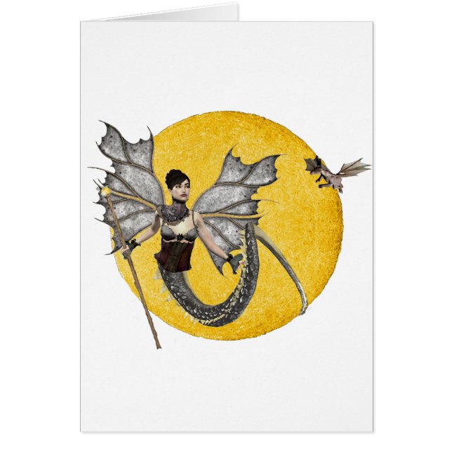 Dragon Goddess kort (Framsidan)