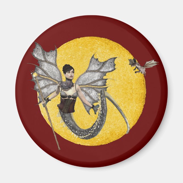 Dragon Goddess Magnet (Framsidan)