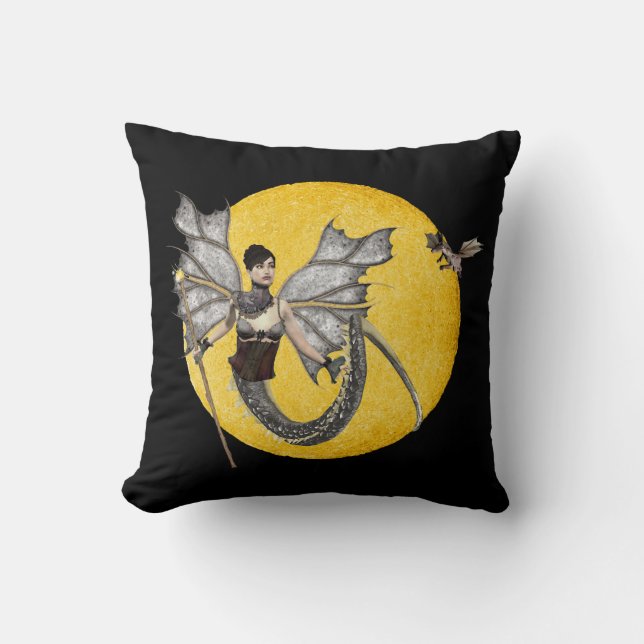 Dragon Goddess Pillow Kudde (Framsida)