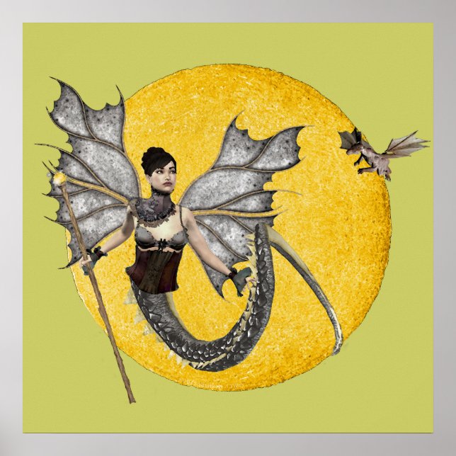 Dragon Goddess Poster (Framsidan)