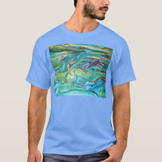Dragon Gömt i en storm T Shirt