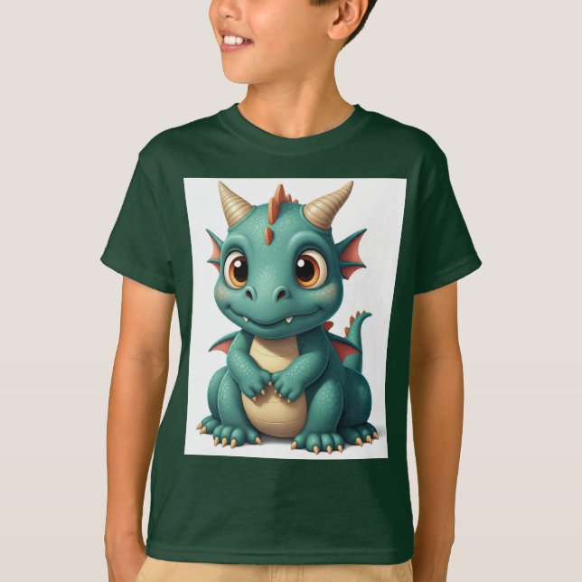 Dragon Graphic T-Shirt (Framsida)