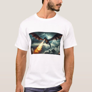Dragon Graphic Tee (brandgubbsgrafik)