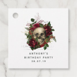 Dragon Grimoire Gothic Fantasy Gåvor Etiketter