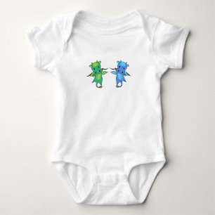 Dragon Grönt Blue Dragon Fairy Tale Fantasy T Shirt