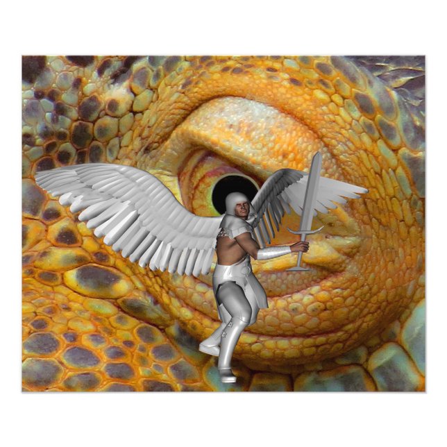 Dragon Guardian Fototryck (Framsidan)