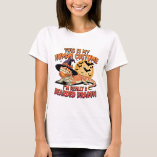 Dragon Halloween Witch Costume Art T Shirt