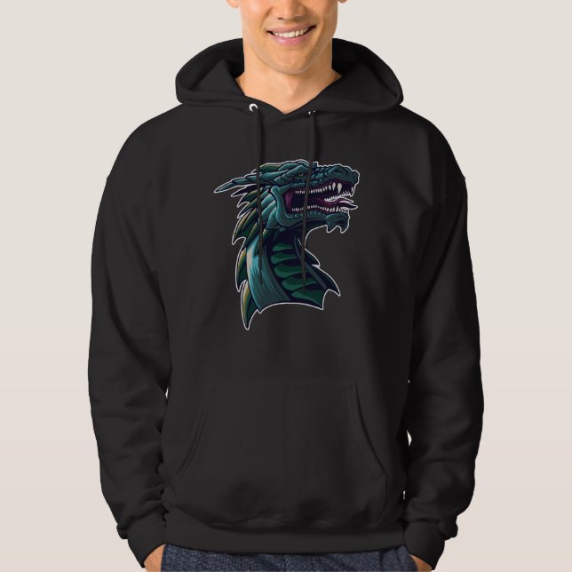Dragon Head Hoodie (Framsida)