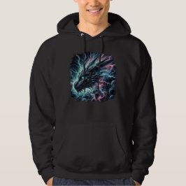 Dragon Head in a Thunderstorm with Lightning Hoodie