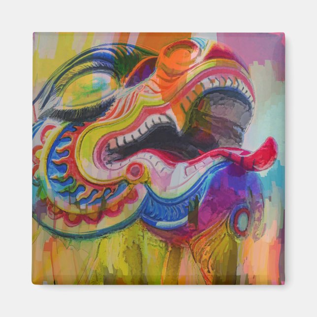 Dragon Head Magnet (Framsidan)