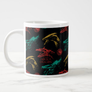 Dragon Head Mönster Jumbo Mugg