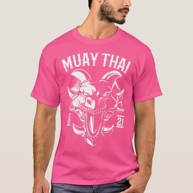 Dragon Head Muay Thai T Shirt (Framsida)