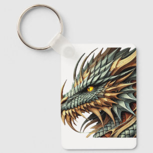 Dragon Head Nyckelring
