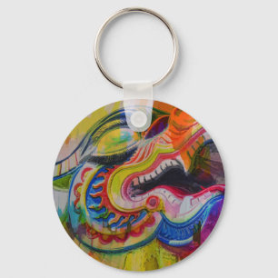Dragon Head Nyckelring