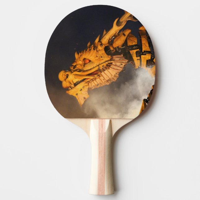 Dragon Head Red Öga Pingisracket (Framsidan)