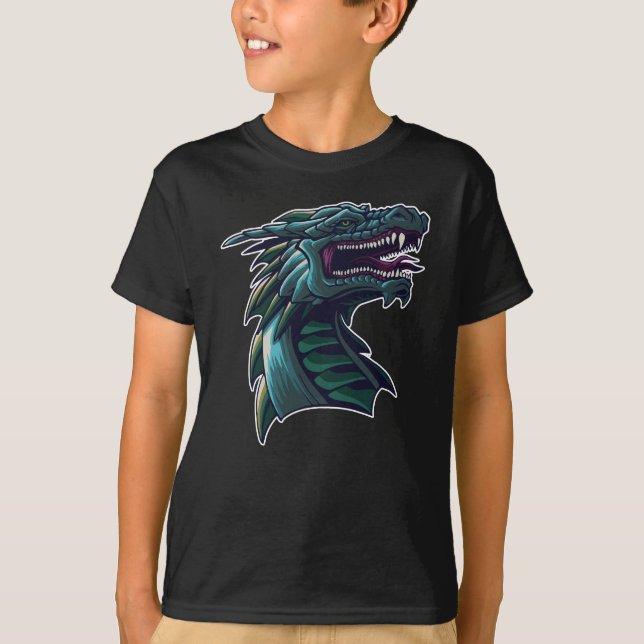 Dragon Head T Shirt (Framsida)