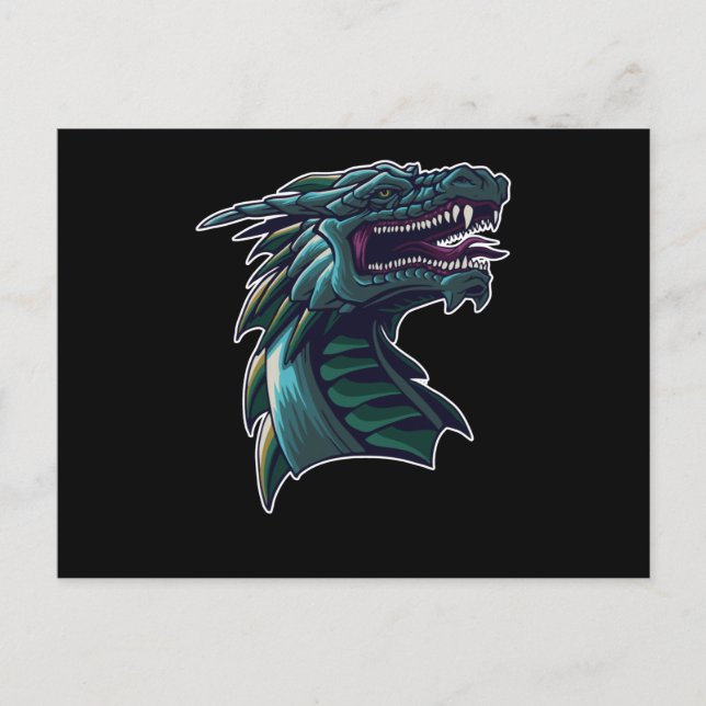 Dragon Head Vykort (Framsida)