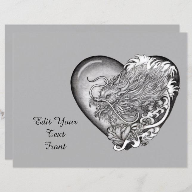 Dragon Heart (Fram/baksida)