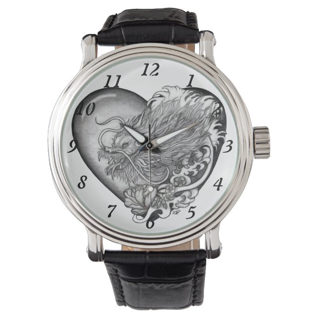 Dragon Heart Armbandsur (Framsida)