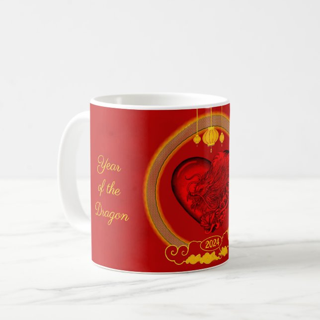 Dragon Heart , Dragens år Kaffemugg (Framsida vänster)