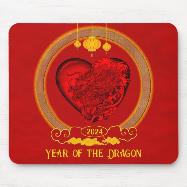 Dragon Heart , Dragens år Musmatta (Framsidan)