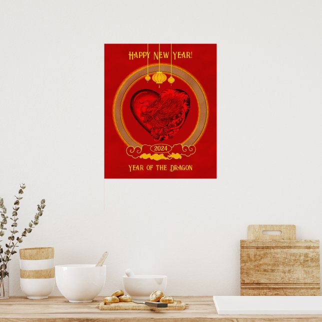 Dragon Heart , Dragens år Poster (Kök)
